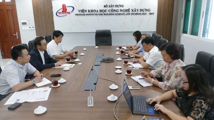 Phó Viện trưởng Nguyễn Thanh Bình tiếp đoàn công tác Công ty tư vấn xây dựng JUKAN, Nhật Bản