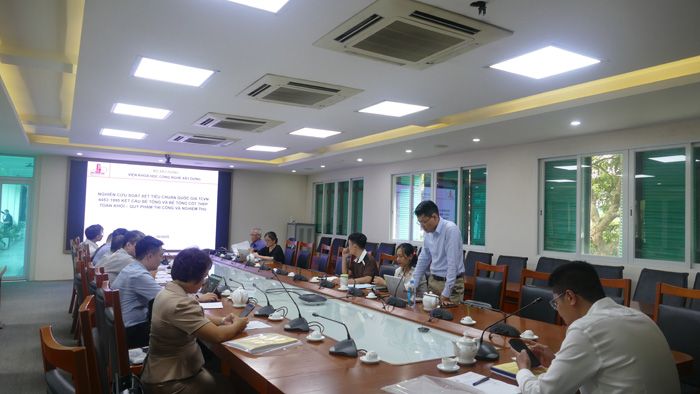 Hội đồng khoa học kỹ thuật chuyên ngành nghiệm thu kết quả nhiệm vụ Nghiên cứu soát xét tiêu chuẩn quốc gia TCVN 4453:1995 Kết cấu bê tông và bê tông cốt thép toàn khối – Quy phạm thi công và nghiệm thu, mã số TC 43-24