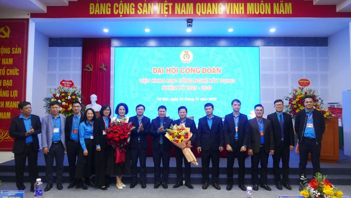 Đại hội đại biểu Công đoàn Viện Khoa học công nghệ xây dựng nhiệm kỳ 2025-2030