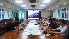 Viện trưởng Nguyễn Hồng Hải làm việc với Tập đoàn Technonicol (Nga)